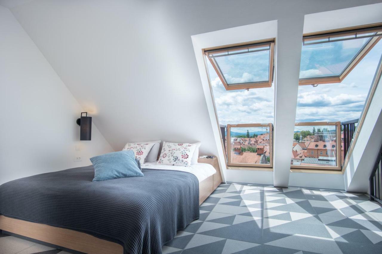 Stella Sky Daire Ljubljana Dış mekan fotoğraf